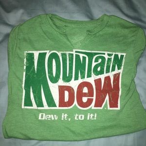 Mountain Dew tee shirt